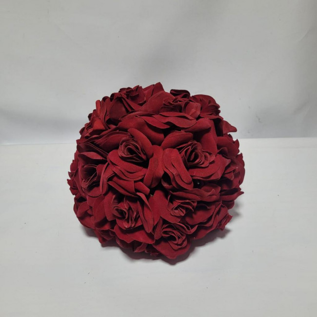Arranjo de flor vermelha G  (Artificial)
