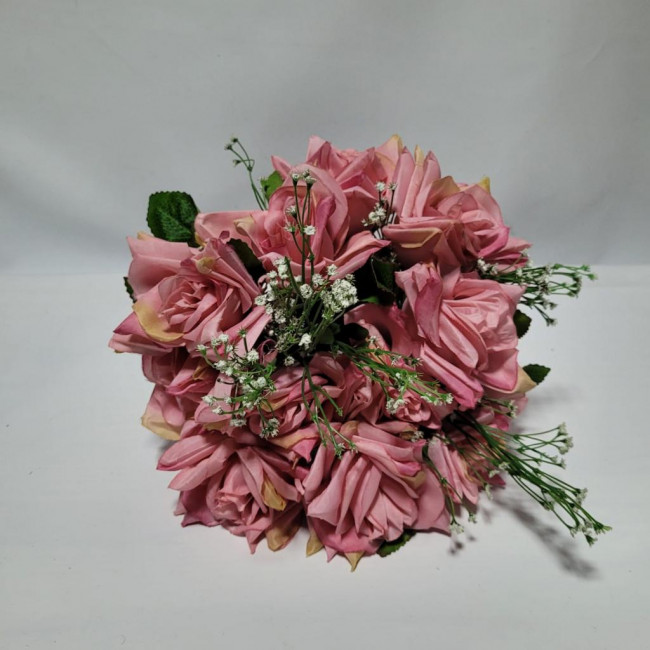 Arranjo floral rosa -2