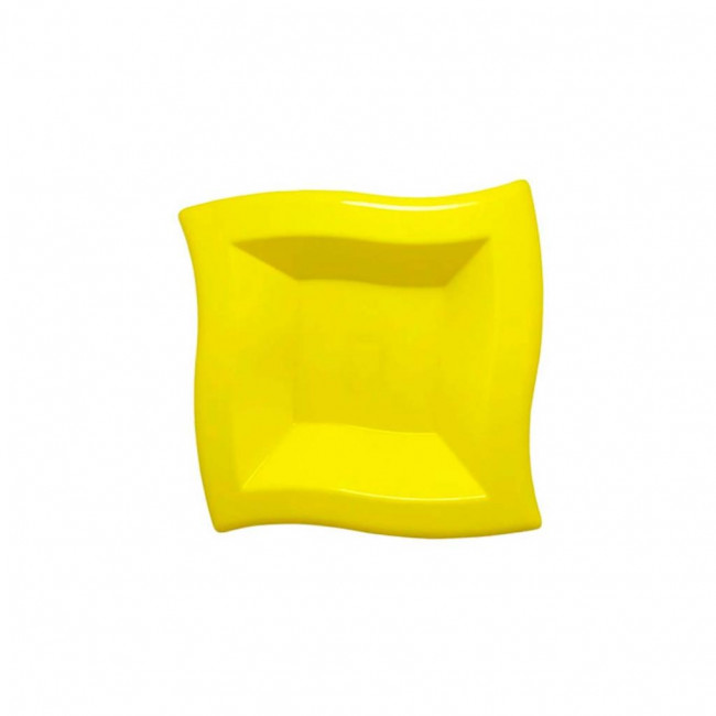 Bandeja quadrada (Amarela)