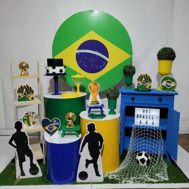 Decoração Brasil  (modelo 4 )
