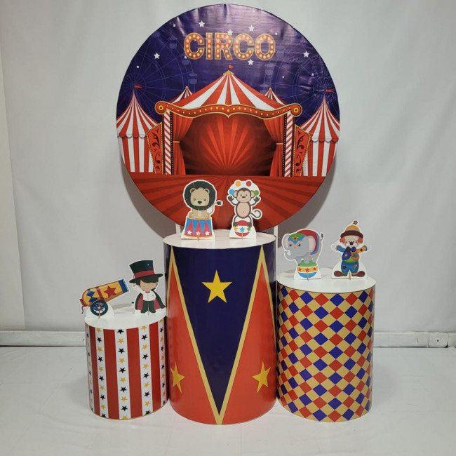 Decoração Circo (modelo 1)