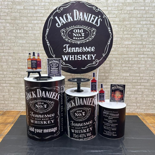 Decoração Jack Daniels Wisk (Modelo 2)