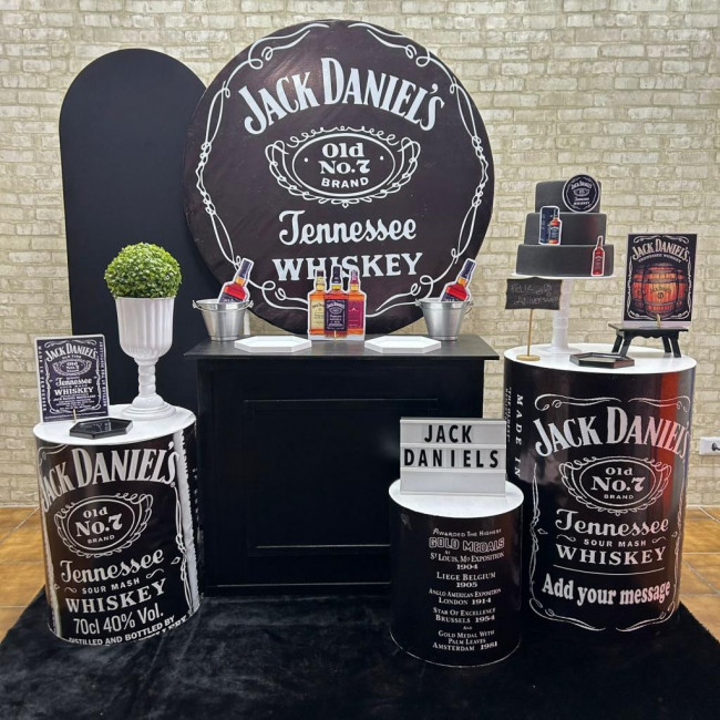 Decoração Jack Daniels Wisk (modelo 3)