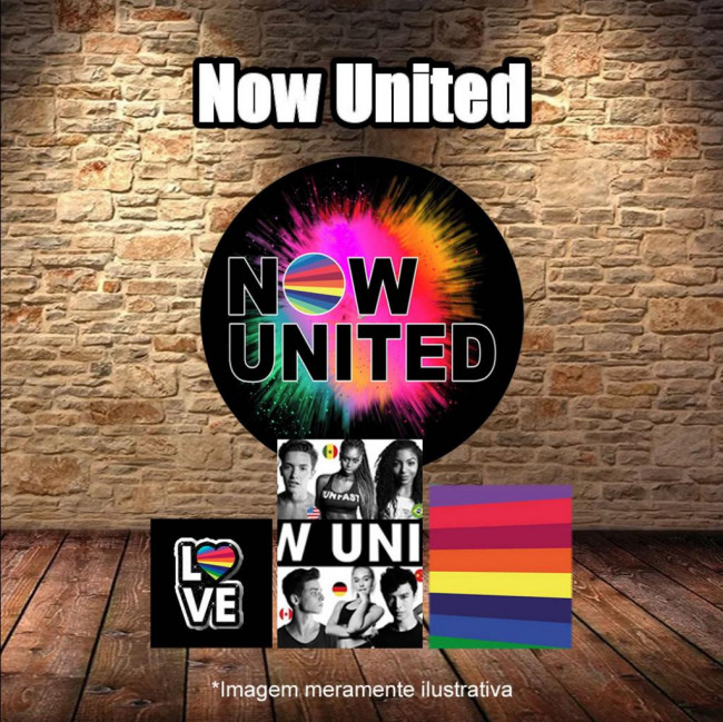 Decoração Now United  (Foto Ilustrativa)