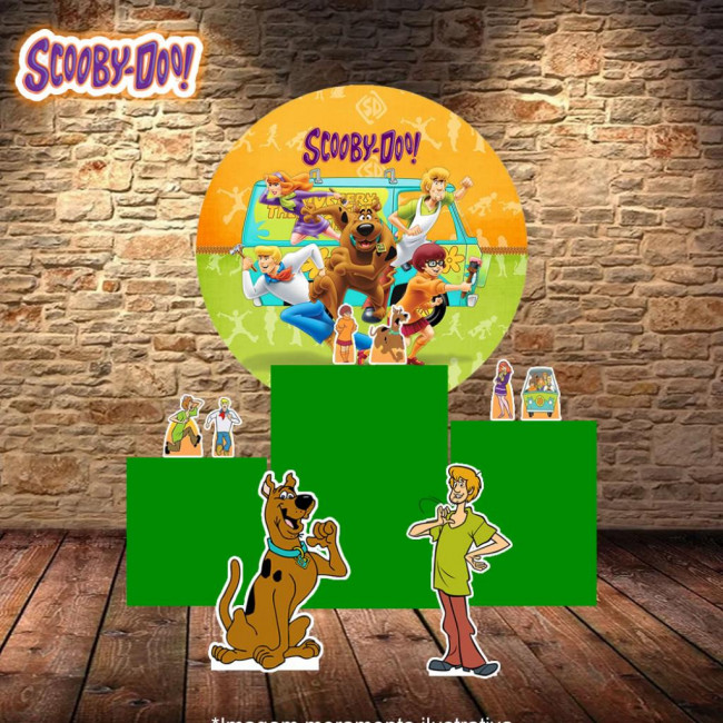 Decoração Scooby Doo Iscubi du (Foto Ilustrativa)