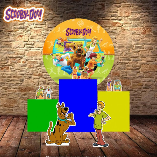 Decoração Scooby Doo Iscubi du (Foto Ilustrativa)
