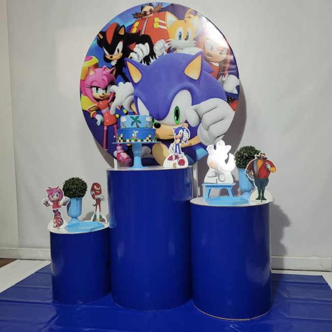 Decoração Sonic ( modelo 4)