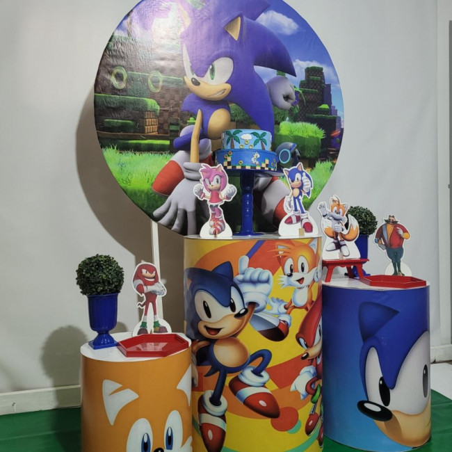 Decoração Sonic ( modelo 6 )