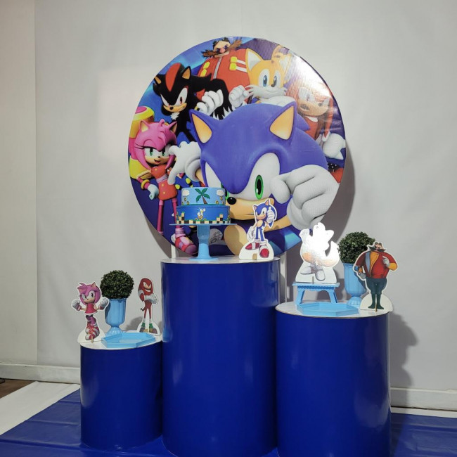 Decoração Sonic ( modelo 4)