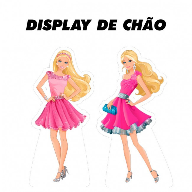 Display de chão Barbie Casual (2 peças)