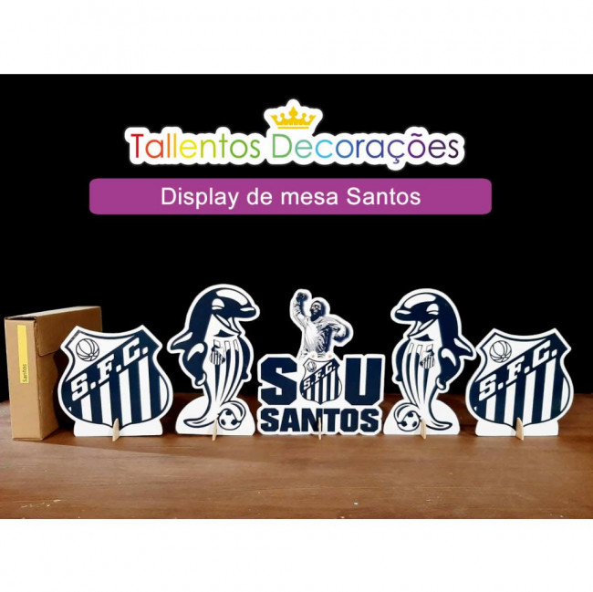 Display de mesa Santos - 6 peças
