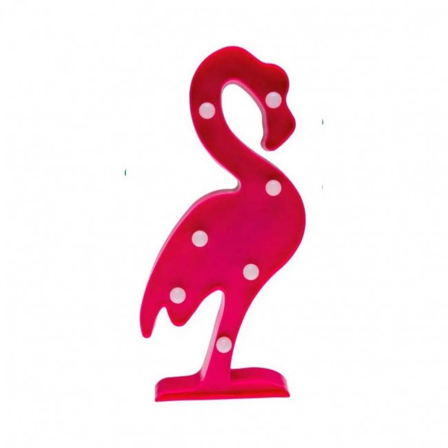 Flamingo rosa de led Lúminaria (Pilhas não inclusa)