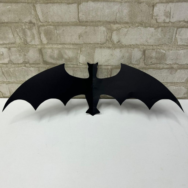 Morcego de Papel -Halloween - wandinha- hotel transilvania - Batman