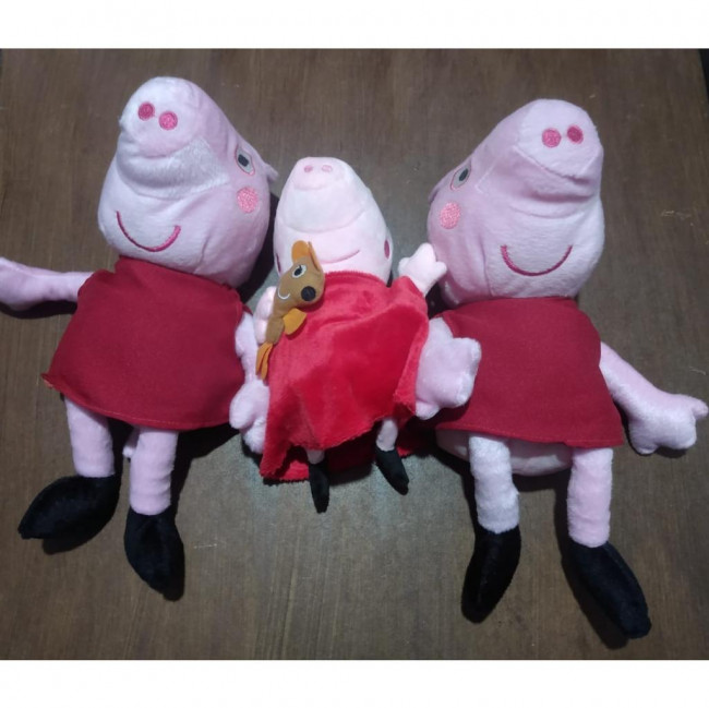 Pelúcia Peppa pig (Trio mini)