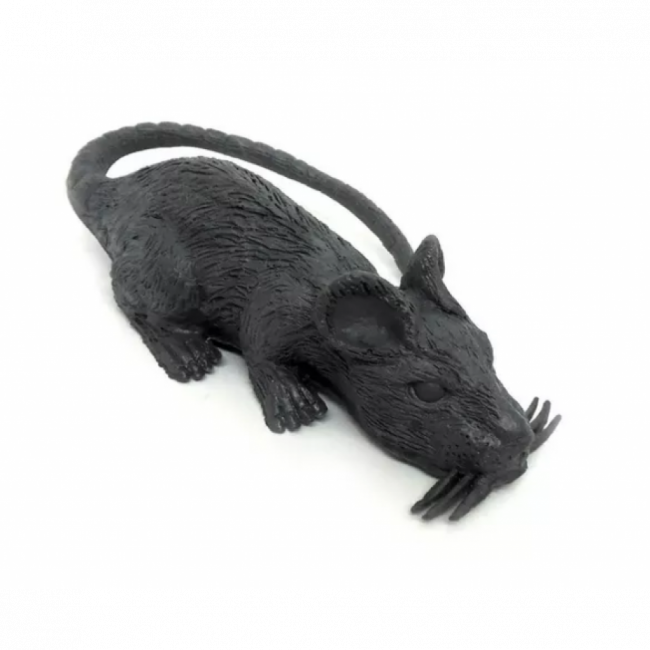 Rato decorativo fake-Halloween - wandinha