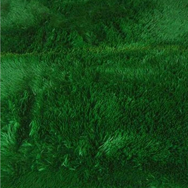 Tapete aveludado verde (modelo 01)