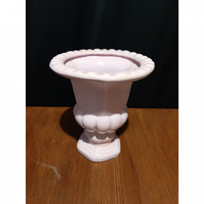 Vaso rosa 20cm (Porcelana)