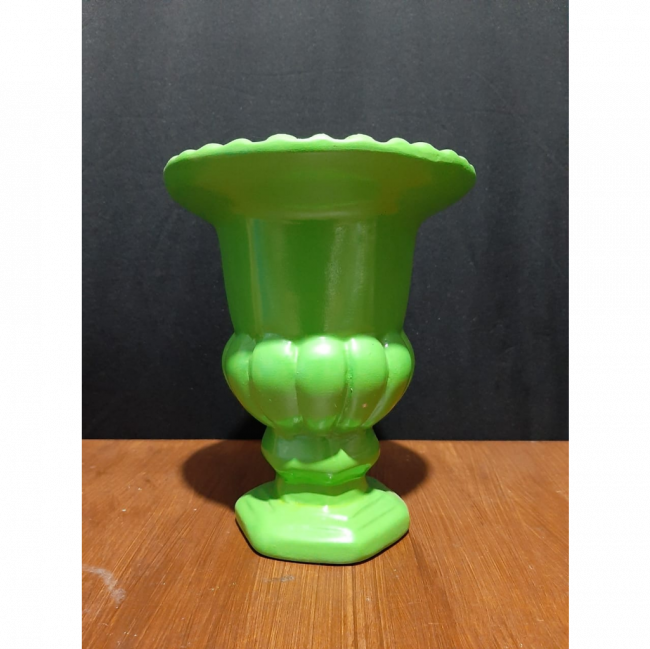 Vaso verde 20cm (Porcelana)