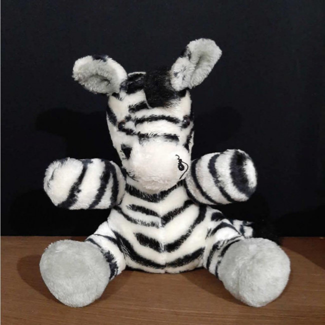 Zebra 2 de pelúcia