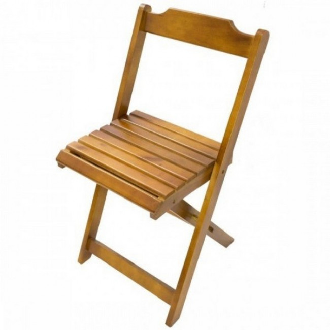 Cadeira madeira (boteco) clara