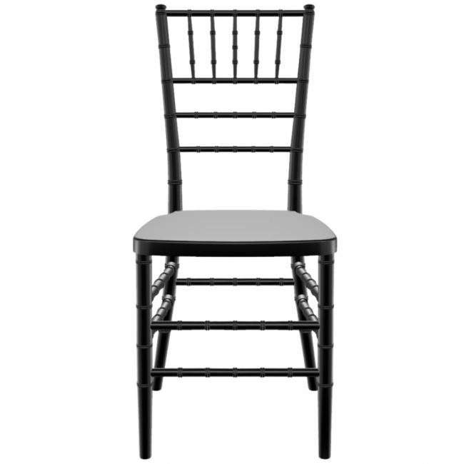 Cadeira Tiffany marrom (polipropileno) com assento bege