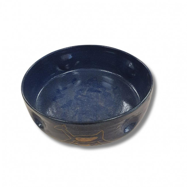Cerâmica Serra Capivara- Saladeira Azul escuro (bowl XG)