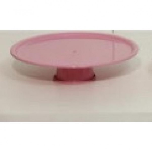 Bandeja rosa  G alumínio  36,5 x 8,5 cm alt
