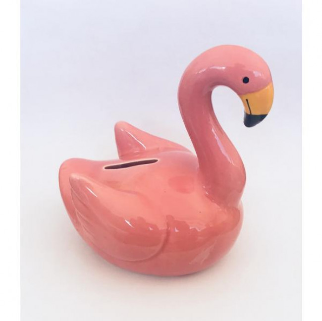 Flamingo Rosa Louça P (11Cx8Lx13A)