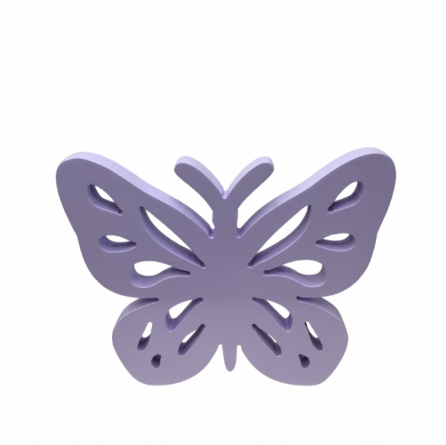 Borboleta lilas M(22Lx18,5A)