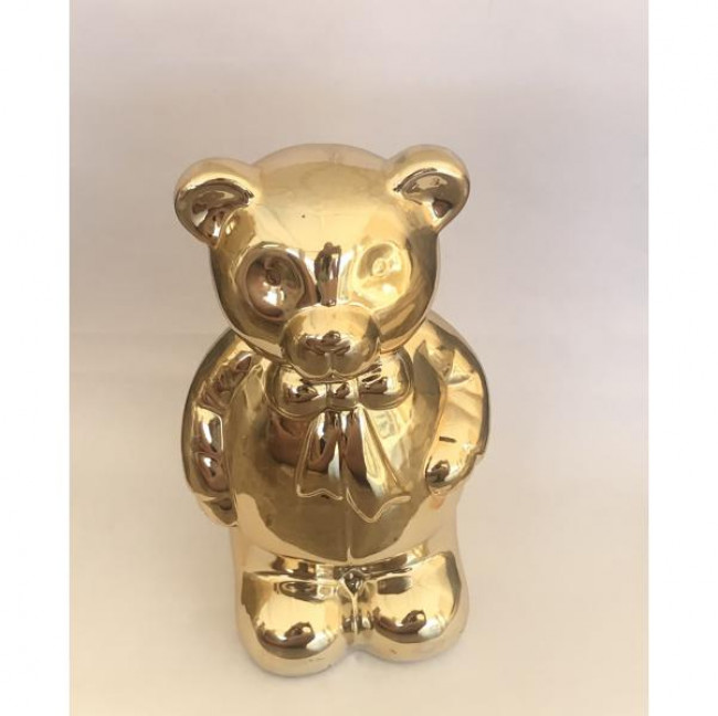 Urso Dourado Louça P(6,5Lx16A)