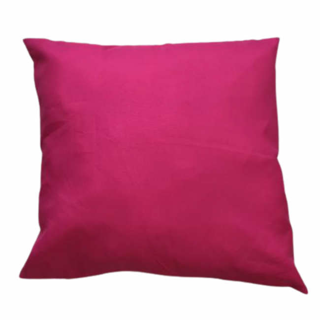 Almofada pink capa tecido ( (40Cx40L) Piquenique