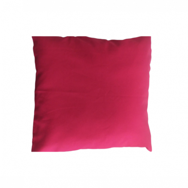Almofada vermelha capa tecido ( (40Cx40L) Piquenique