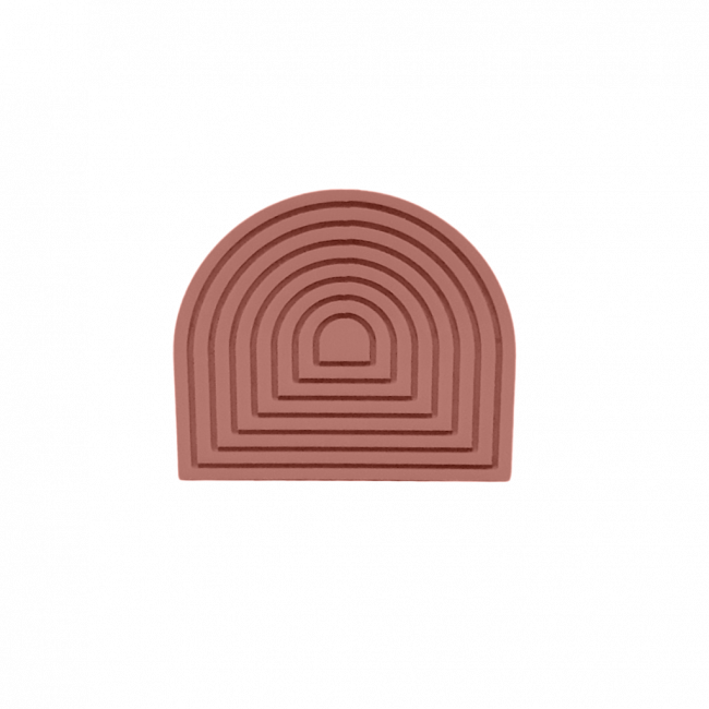 Bandeja Espiral Arco M Rosê (17Lx19,5Cx1A)