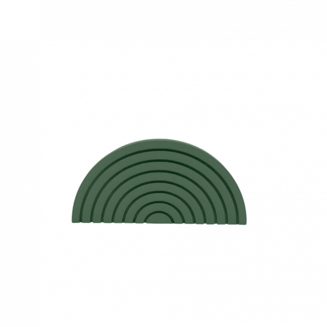 Bandeja Espiral Meia Lua Verde (23Lx11,5Cx1A)