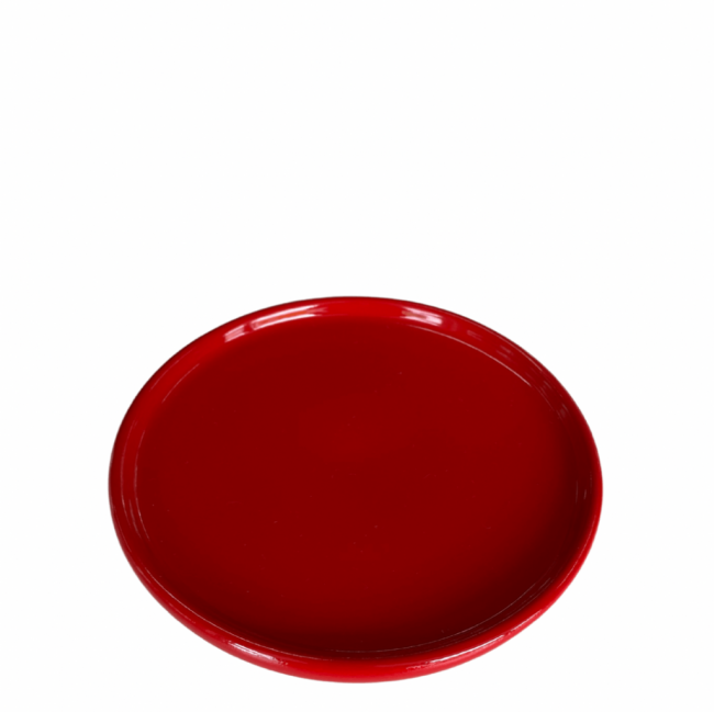 Bandeja Vermelha Redonda P (17Dx1,5A)