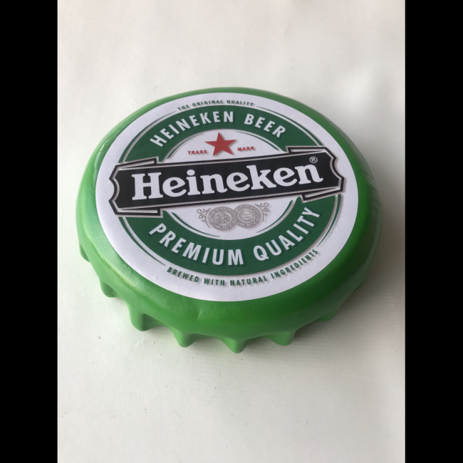 Tampa Heineken Verde Louça M SF(18Dx5A)
