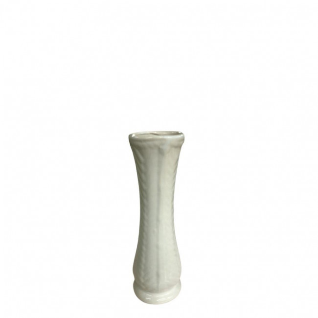 Vaso Branco Alto Louça M (6,5Dx24A)