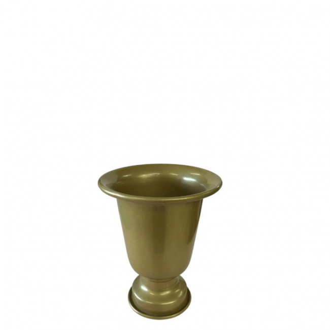 Vaso Dourado Alumínio M (13Dx17A)