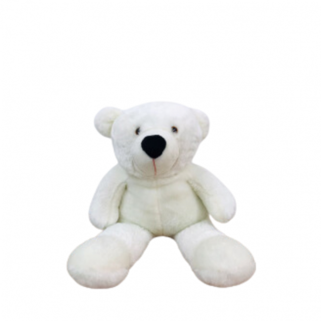 Urso Teddy Branco