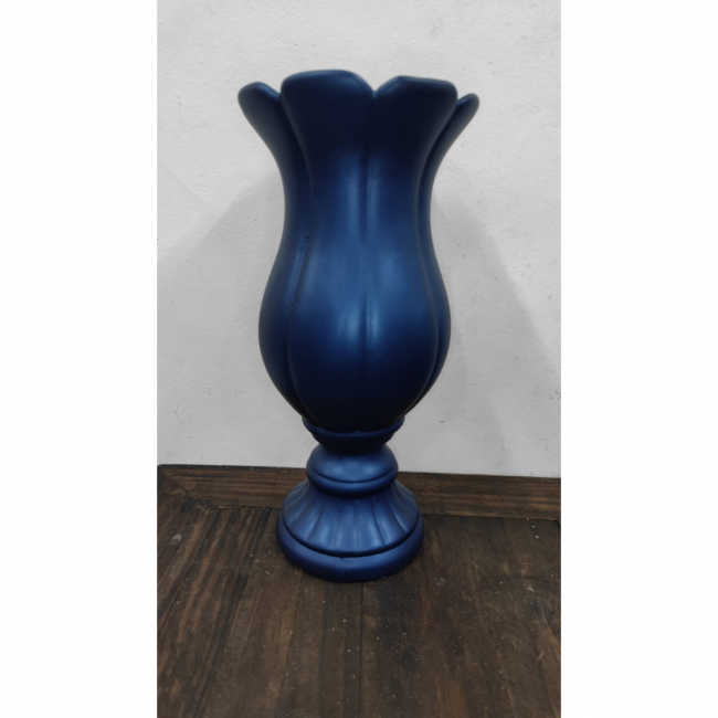 Vaso tulipa GG (azul fosco)