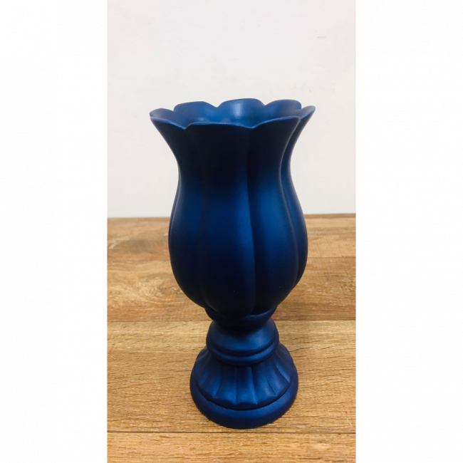Vaso Tulipa PP (Azul Fosco) - desapego