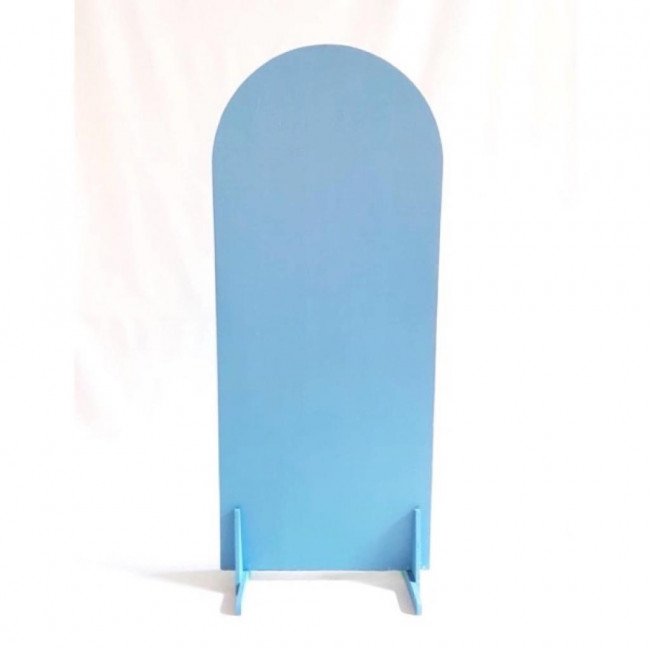 PAINEL OVAL DUPLA FACE AZUL JEANS I VERDE CLARO M