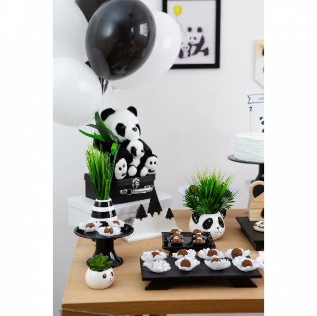 Kit Decoração Panda M (valor sem papelaria)