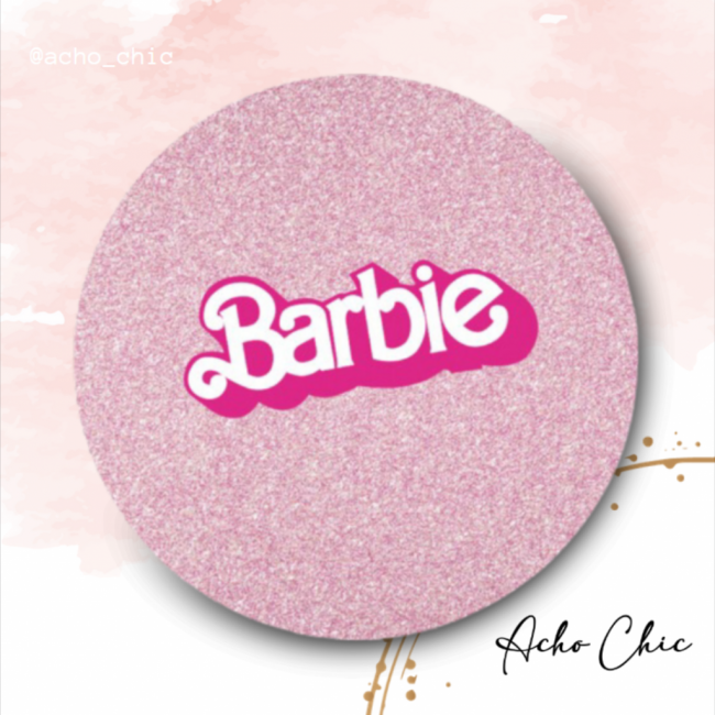 Capa Painel Redondo - Barbie