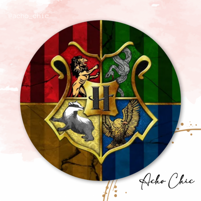 Capa Painel Redondo Harry Potter