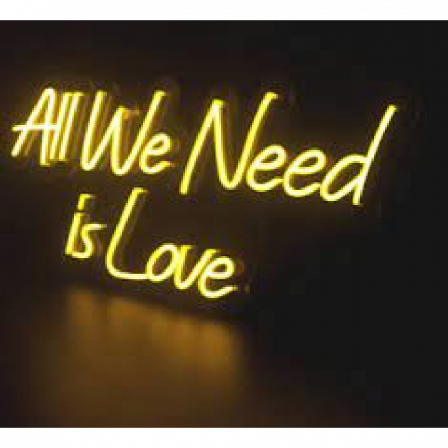 LED ALL WE NEED IS LOVE