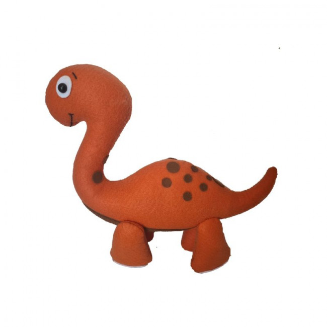 Dinossauro Laranja Feltro
