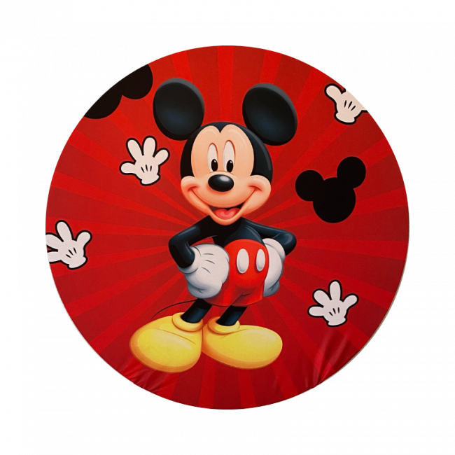 Painel Redondo - Mickey Mouse