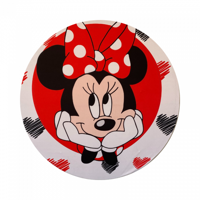 Painel Redondo - Minnie Mouse