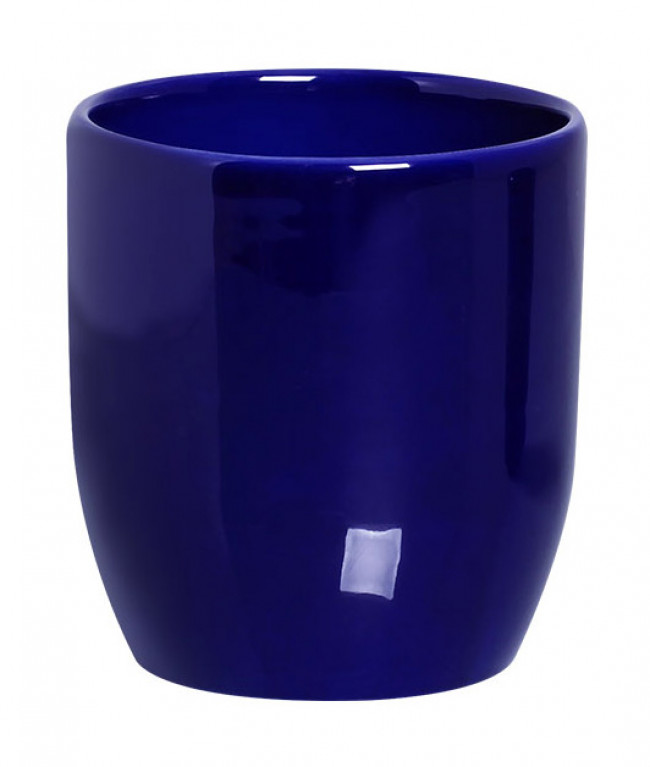 Vaso Azul Escuro Cachepo - G